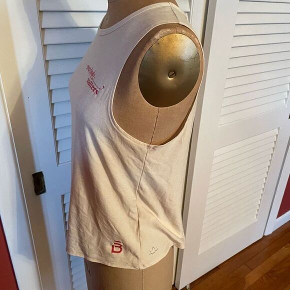 BEYOND YOGA | everybody matters cream tank top S - Picture 6 of 8